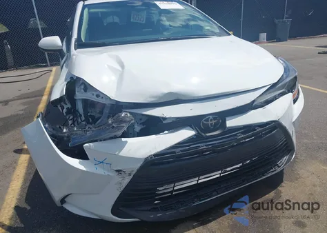 2025 Toyota Corolla Le z USA, uszkodzony, nr VIN 5YFB4MDE2SP285206